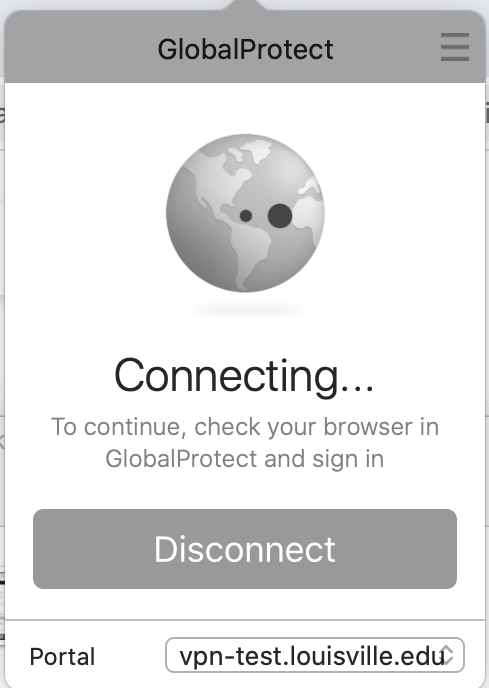 connect via VPN